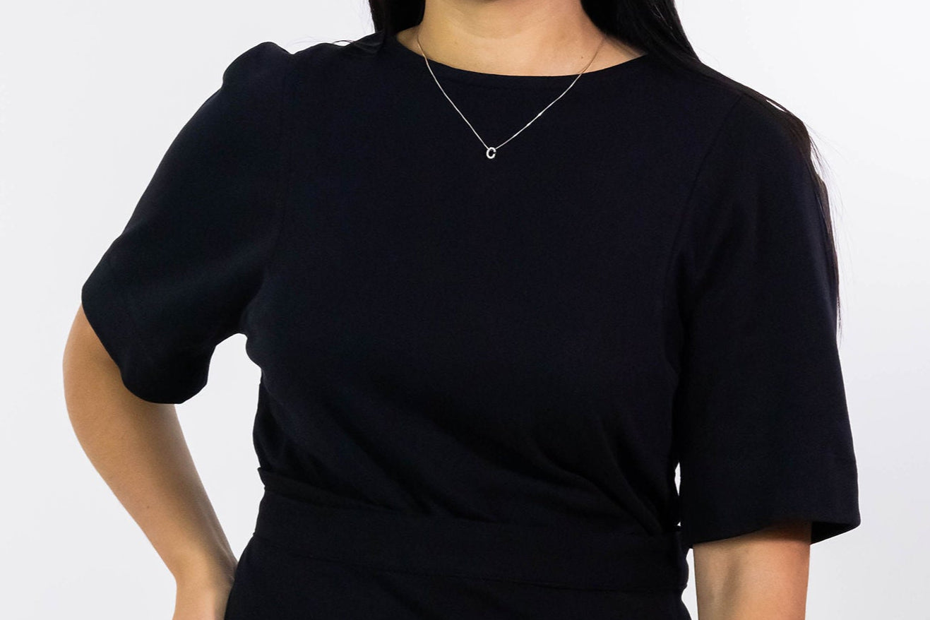 Blusa Celine Black Algodão