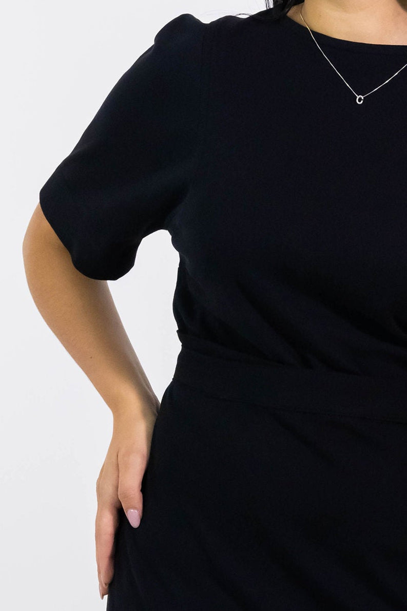 Blusa Celine Black Algodão