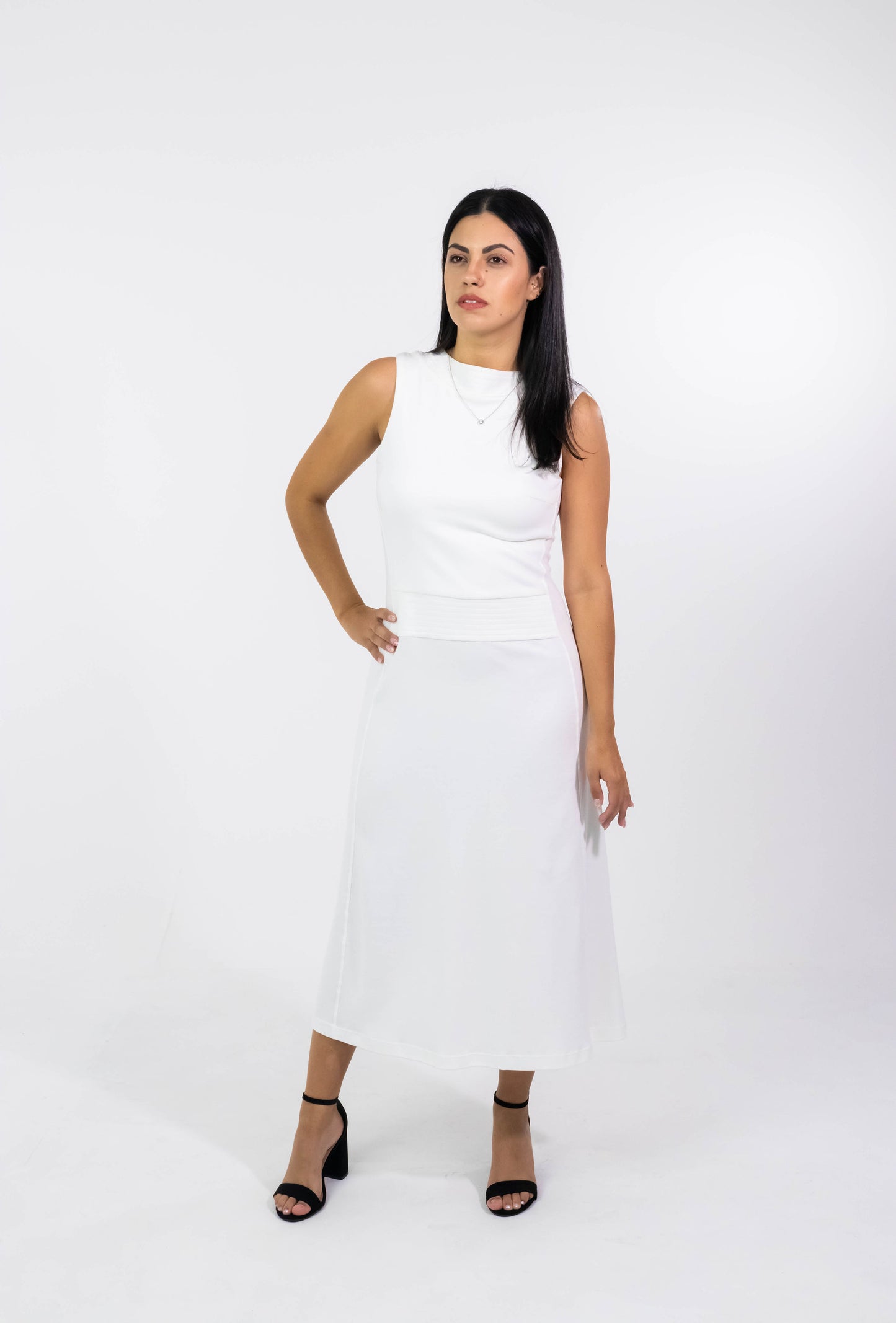 Vestido Blenda White
