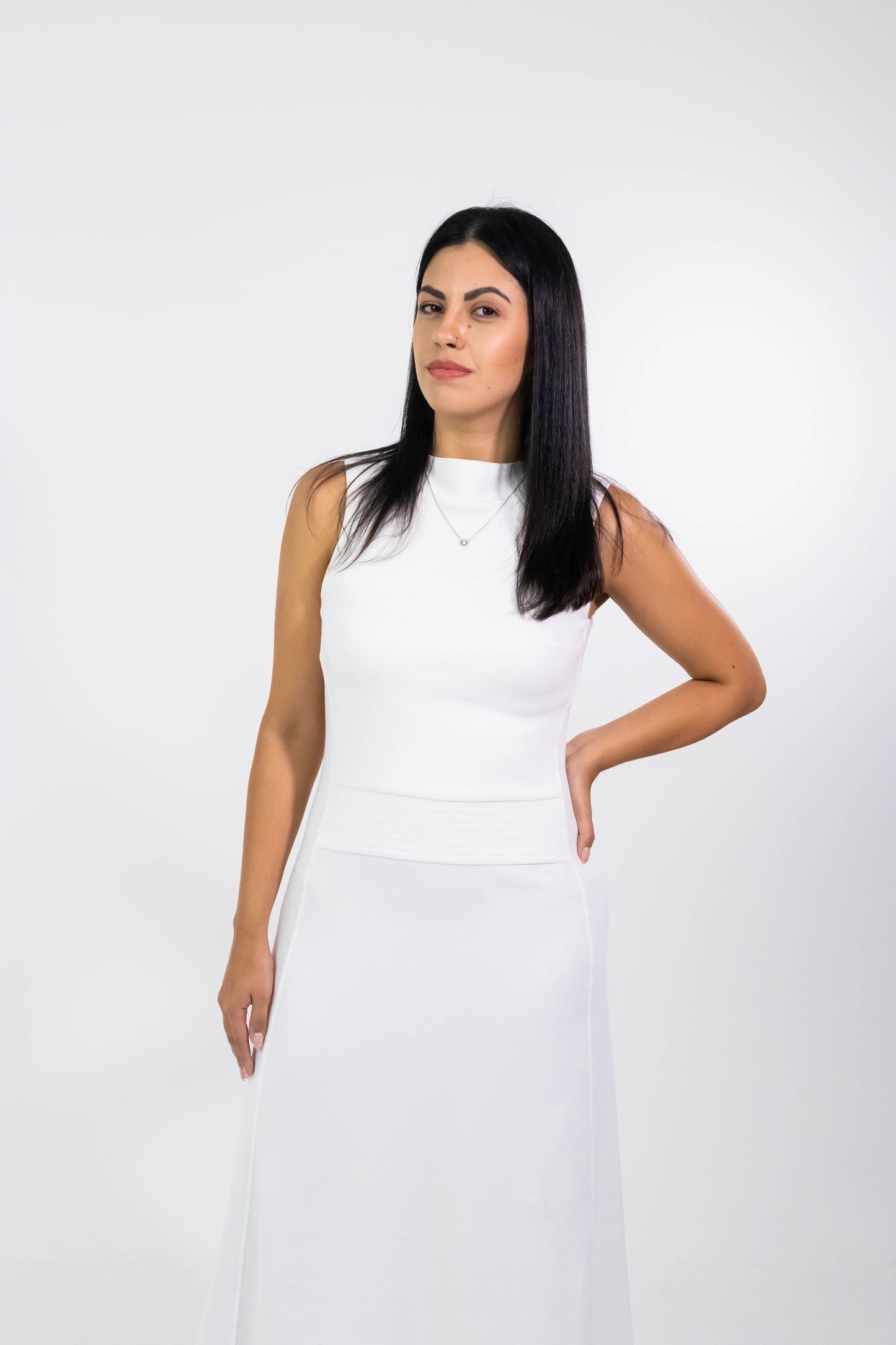 Vestido Blenda White