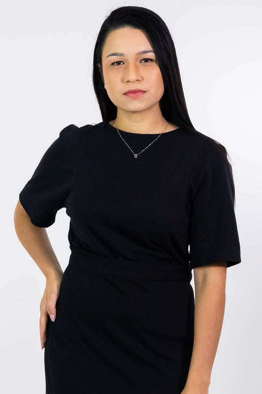 Blusa Celine Black Algodão