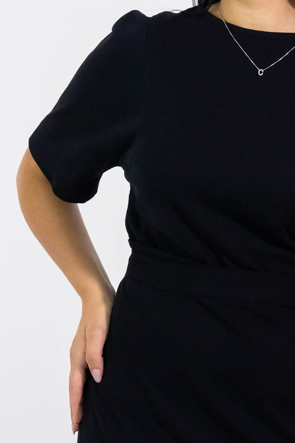Blusa Celine Black Algodão